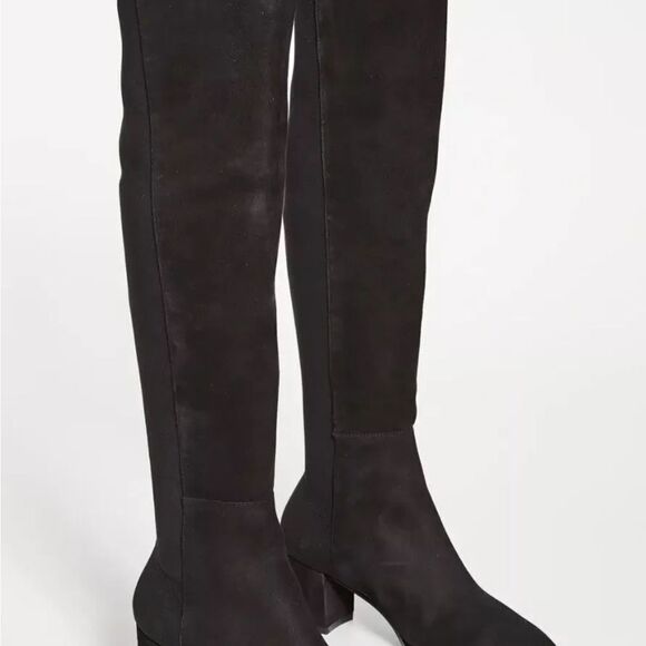 Stuart Weitzman/Dust Bag Gillian 60mm Over-The-Knee Suede Boots Size 8.5B $ 795 - Picture 5 of 11